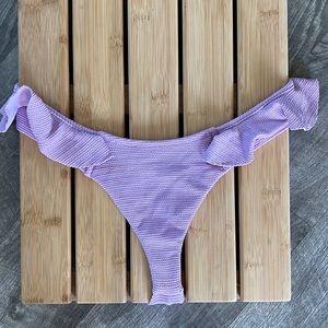 Purple montce swim bottoms